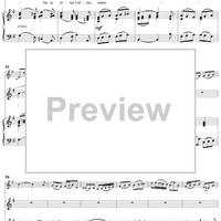 "Gelobet sei der Herr, mein Gott", Aria, No. 4 from Cantata No. 129: "Gelobet sei der Herr, mein Gott" - Piano Score