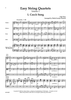 Easy String Quartets - Volume 1 - Score