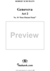 Genoveva, Op. 81, Act 2, No. 10: "Dem Himmel Dank" - Score