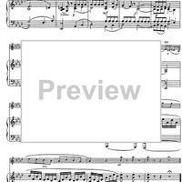 Song without words (Op.19 No. 4) - Score