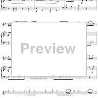 Flute Concerto in G Major, Allegro - Piano