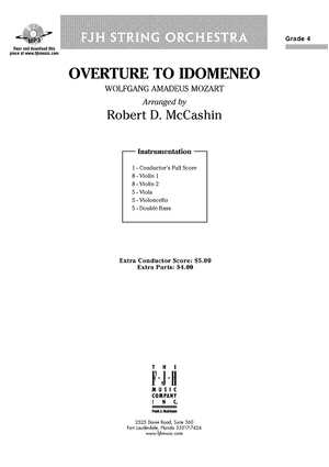 Overture to Idomeneo - Score