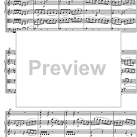 Divertimento No.10 F Major KV247 - Score