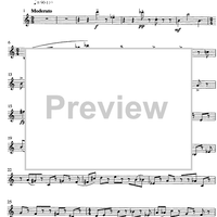 Quartet No. 1 - E-flat Baritone Saxophone