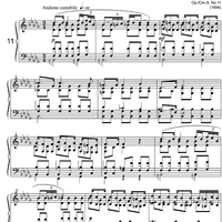 Etude Op. 8 No.11 - Piano