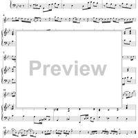 Flute Sonata in G Minor, Op. 2, No. 6 - Piano Score