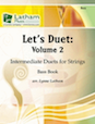 Let's Duet: Volume 2 - Bass Book