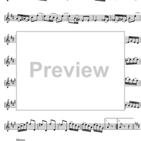 Sonata a minor - Violin