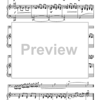 Three Songs - Piano Score