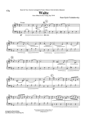 Waltz - from Album for the Young, Op. 39 #8