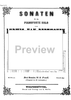 Sonata f minor WoO 47 No. 2 - Piano