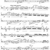 String Quartet in D Minor, "Voces Intimae," Op. 56 - Cello