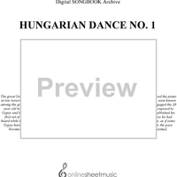 Hungerian Dance No. 1