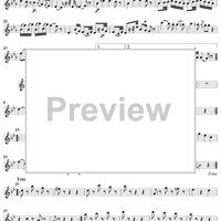 String Quartet No. 12 in B-flat Major, K172 - Violin 1