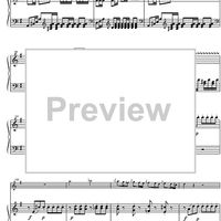 Concerto No. 3 G Major, KV216 - Piano Score