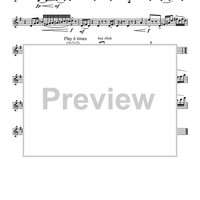 Contrasts - Clarinet in B-flat