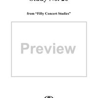 Concert Study No. 26