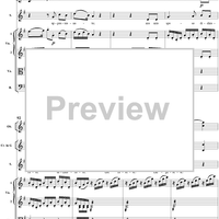 "Voi avete un cor fedele", aria, K217 - Full Score
