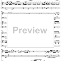 Piano Trio No. 6 in G Major K564 - Piano Score