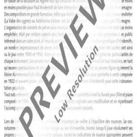 Sonate - Score and Parts