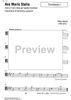 Ave Maris Stella - Trombone 1
