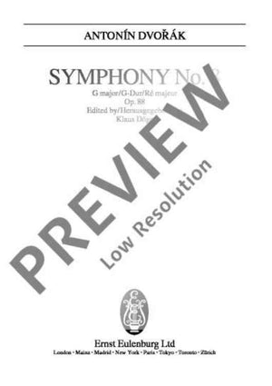 Symphony No. 8 G major - Full Score