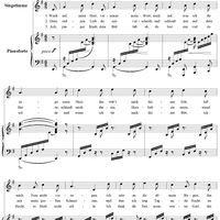 Tageweis von einer schönen Frauen - No. 12 from "28 Volkslieder"  WoO 32