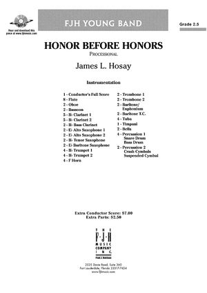 Honor Before Honors - Score