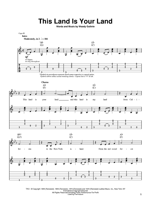 This Land Is Your Land