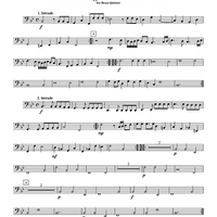 Fünffstimmigter blasender Music - Tuba