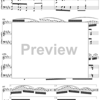 Variations on Trockne Blumen - Piano Score