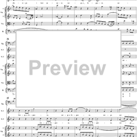 "Sorgi, o Signore, e spargi", No. 5 from "Davidde Penitente", K469 - Full Score