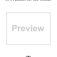 18 Preludes for the Guitar