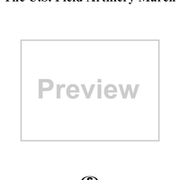 The U.S. Field Artillery March - Oboe