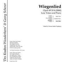 Wiegenlied Op.49 No. 4
