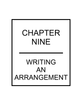 Chapter 9: Writing an Arrangement, Part 1