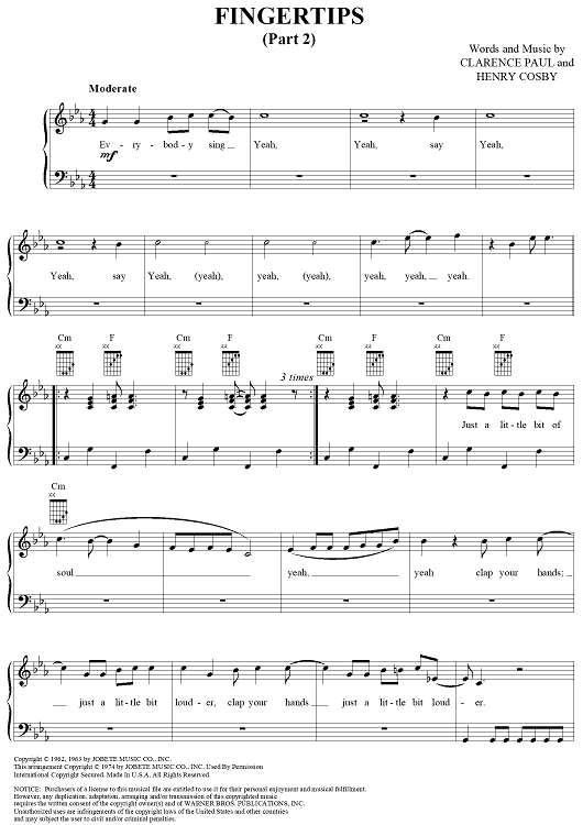 Fingertips (Part 2)
