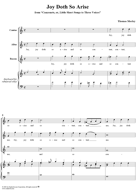 Joy Doth So Arise