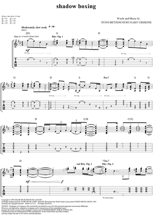 Shadow Boxing - Parkway Drive Sheet music for Strings group