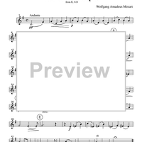Ave Verum Corpus - K. 618 - Part 2 Flute, Oboe or Violin