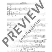 Paul Verlaine chante - Score and Parts