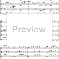 Quintet in C Major, Movement 4 - Score