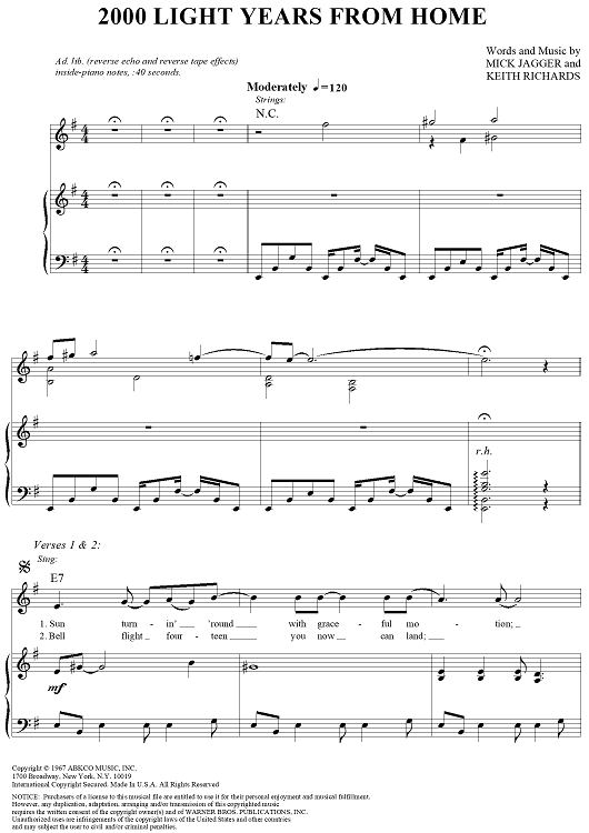 2000 Light Years from Home