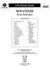 Sun Cycles - Score Cover
