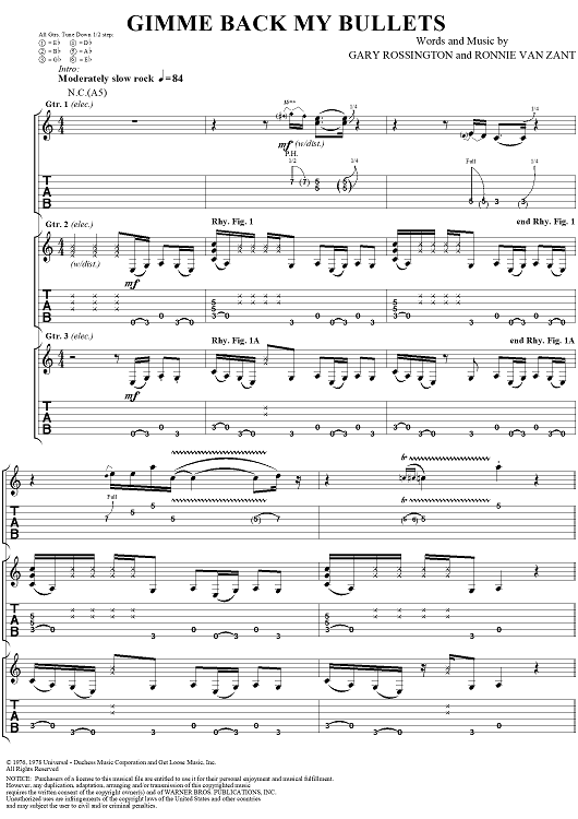 Gimme Back My Bullets