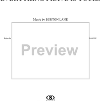 Everything I Have Is Yours