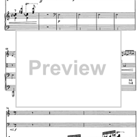 Destin (Symphonie à trois pour un drame) - Score