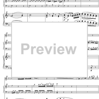 Concerto C Major KV299 - Score