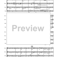 Four Christmas Motets - Score