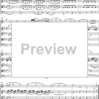 Clarinet Quintet in A Major, K581 - Full Score